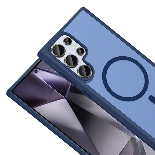 Galaxy S22 Ultra Kılıf Magsafe Şarj Özellikli Mat Tasarım Lüx Babet Kapak