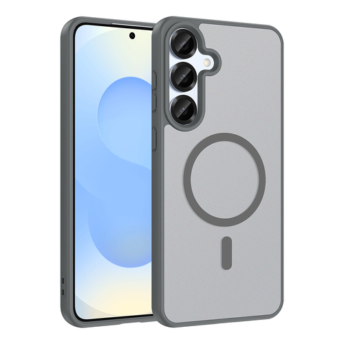 Galaxy S24 Kılıf Magsafe Şarj Özellikli Mat Tasarım Lüx Babet Kapak