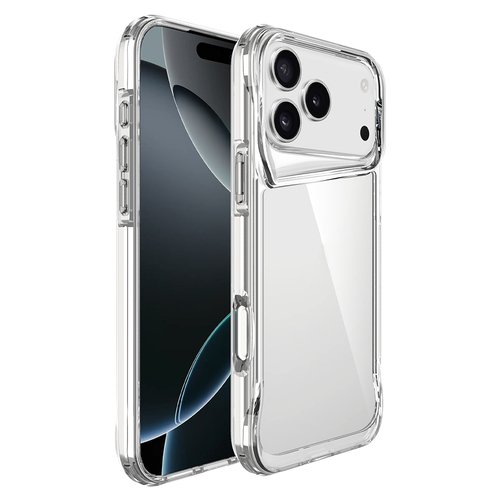 iPhone 17 Pro Max Kılıf Kamera Çıkıntılı Lüx Şeffaf Silikon