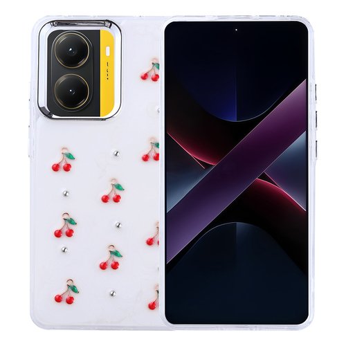 Xiaomi Poco X7 Pro Kılıf Airbag Tasarımlı Simli Şeffaf Kutup Kapak