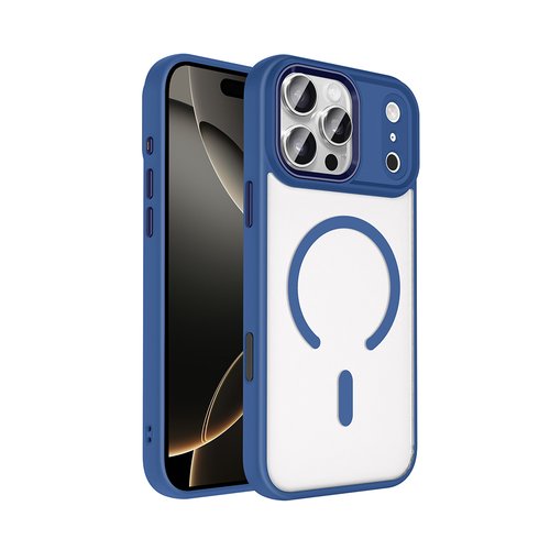 iPhone 17 Pro Max Kılıf Magsafe Kamera Çevresi Metal Kirlenmeye Dayanıklı Premium Kapak