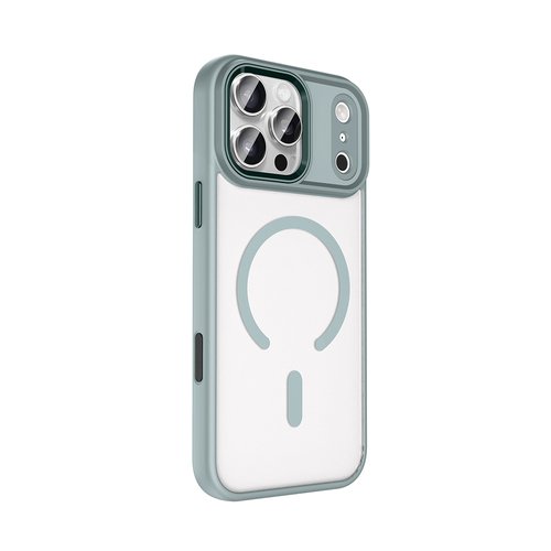 iPhone 17 Pro Max Kılıf Magsafe Kamera Çevresi Metal Kirlenmeye Dayanıklı Premium Kapak