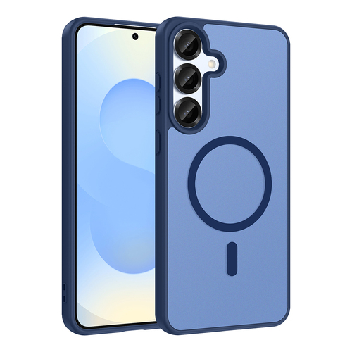 Galaxy S25 FE Kılıf Magsafe Şarj Özellikli Mat Tasarım Lüx Babet Kapak