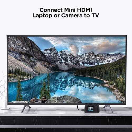 Qgeem QG-AV19 Micro HDMI to Micro USB Kablo 183 cm 4K Görüntü Aktarım Kablosu