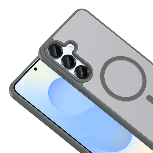 Galaxy S25 Plus Kılıf Magsafe Şarj Özellikli Mat Tasarım Lüx Babet Kapak