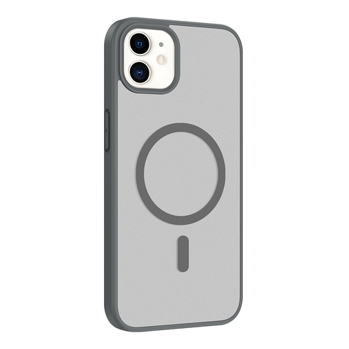 iPhone 11 Kılıf Magsafe Şarj Özellikli Mat Tasarım Lüx Babet Kapak