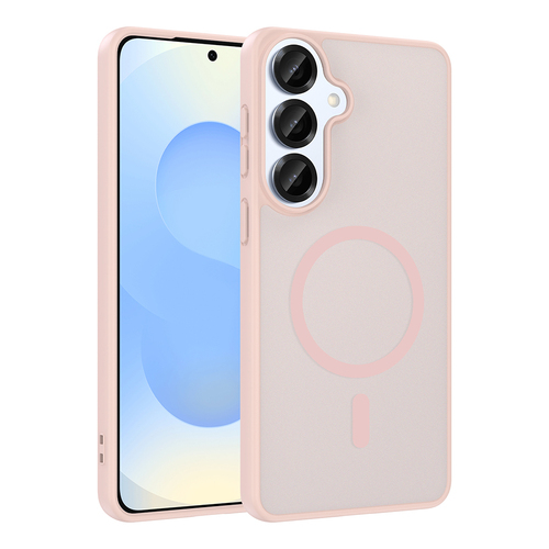 Galaxy S26 Kılıf Magsafe Şarj Özellikli Mat Tasarım Lüx Babet Kapak