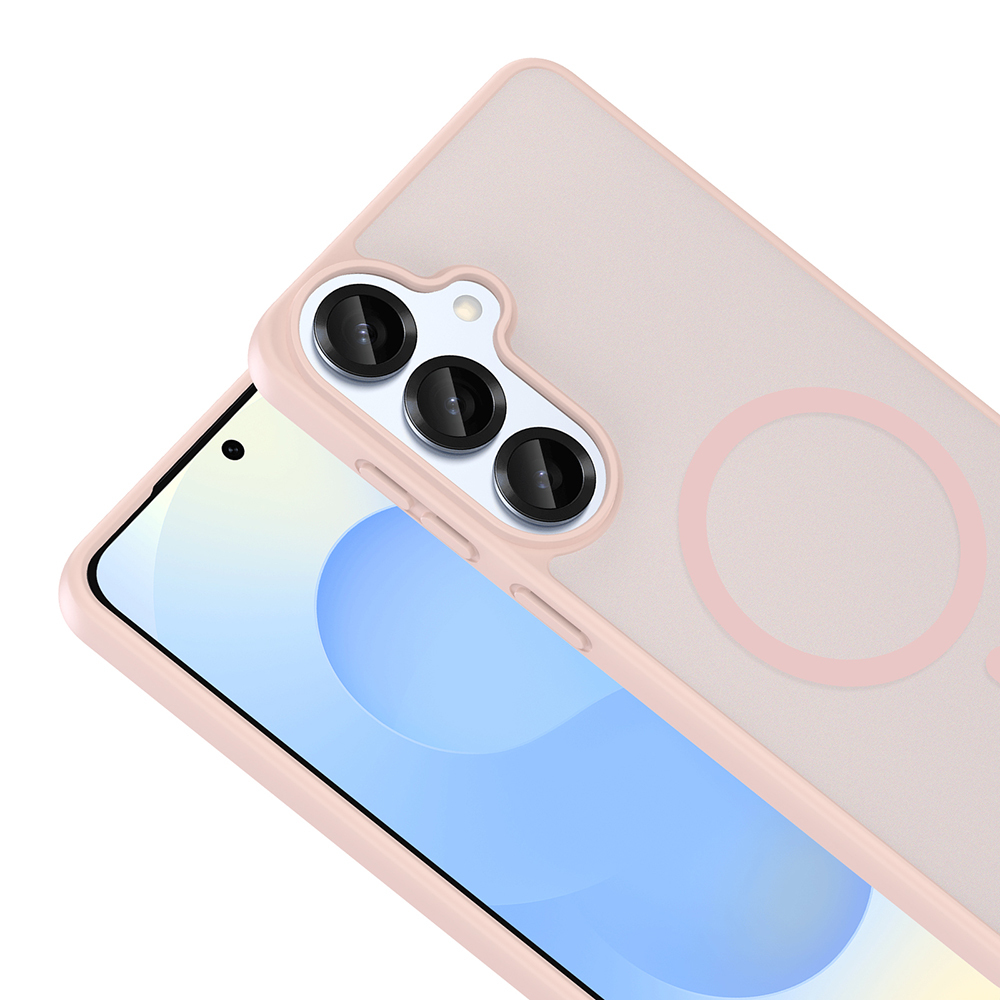 Galaxy S26 Kılıf Magsafe Şarj Özellikli Mat Tasarım Lüx Babet Kapak