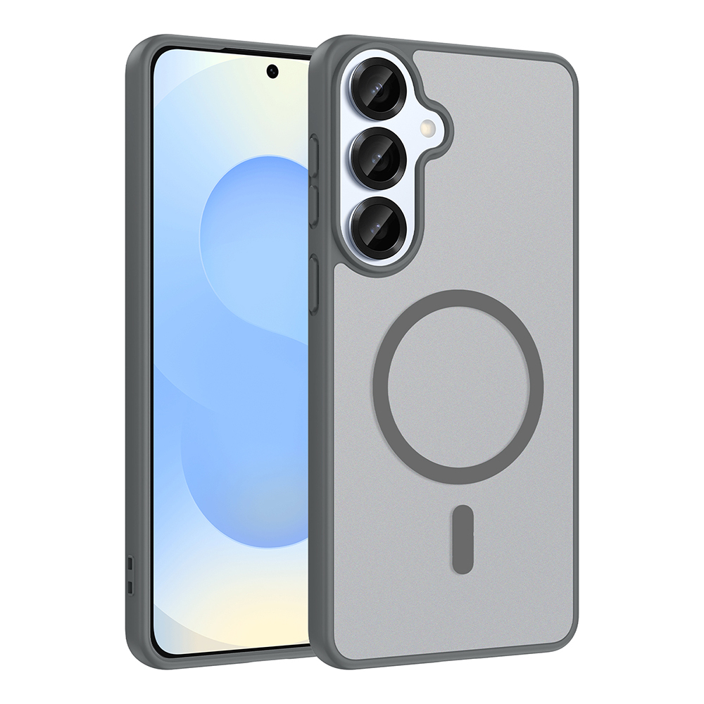 Galaxy S26 Plus Kılıf Magsafe Şarj Özellikli Mat Tasarım Lüx Babet Kapak