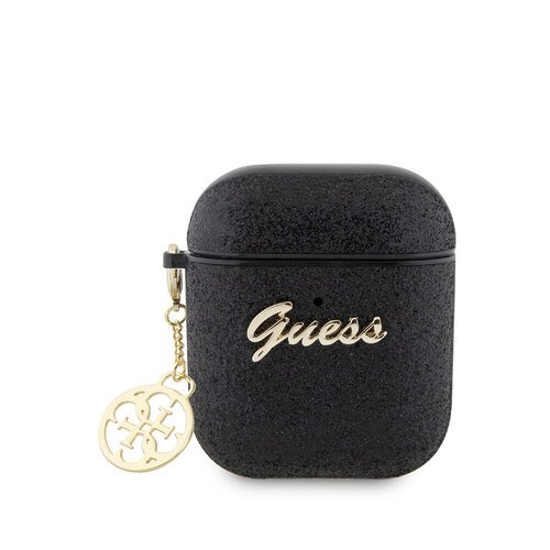 Apple Airpods Kılıf GUESS Glitter 4G Charm Kapak