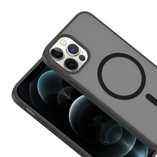 iPhone 11 Pro Max Kılıf Magsafe Şarj Özellikli Mat Tasarım Lüx Babet Kapak