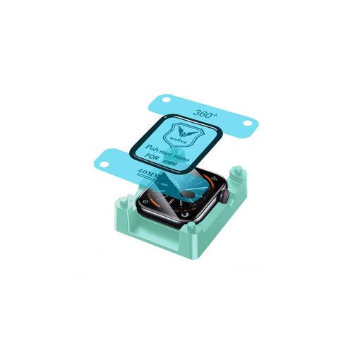 Watch 40mm Polymer Nano Ekran Koruyucu + Kolay Uygulama Aparatlı