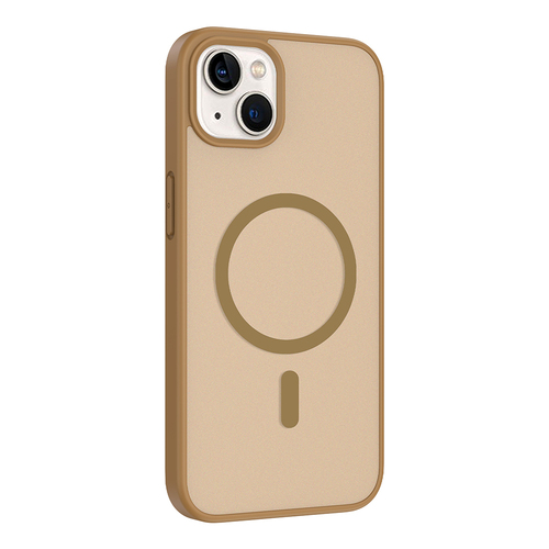 iPhone 13 Kılıf Magsafe Şarj Özellikli Mat Tasarım Lüx Babet Kapak