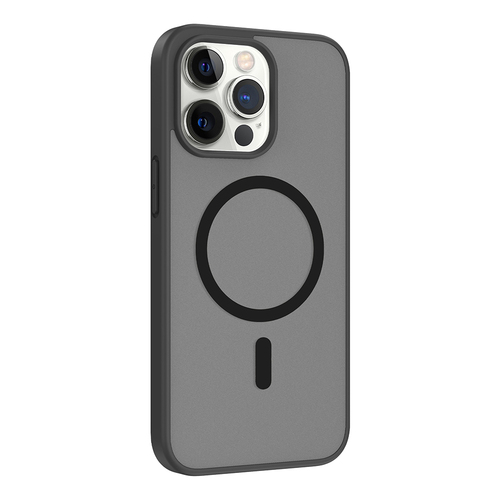 iPhone 14 Pro Kılıf Magsafe Şarj Özellikli Mat Tasarım Lüx Babet Kapak