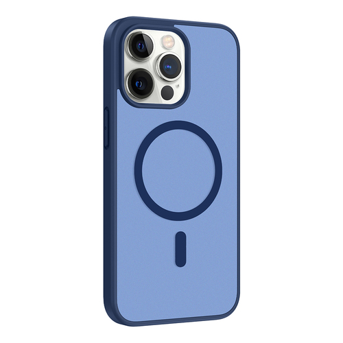 iPhone 14 Pro Kılıf Magsafe Şarj Özellikli Mat Tasarım Lüx Babet Kapak