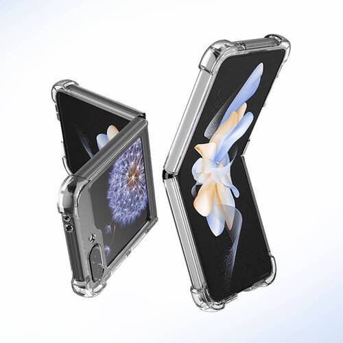 Galaxy Z Flip 6 Kılıf Köşeleri Airbagli Anti Shock Silikon