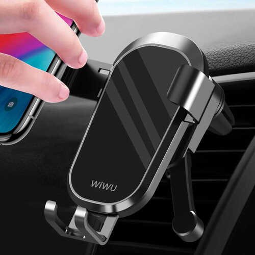 Orijinal Wiwu PL400 360 Dönebilen Araç Izgara Telefon Tutucu