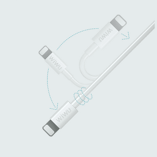 Wiwu The One Lightning 2.4A Hızlı Şarj Usb Kablo 1.2M
