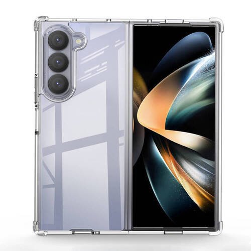 Galaxy Z Fold 6 Kılıf Köşeleri Airbagli Anti Shock Silikon