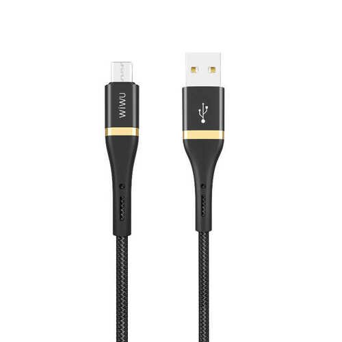 Wiwu Elite ED-102 Micro USB Kablo 2.4A Hızlı Şarj Kablosu 120 cm Data Kablo