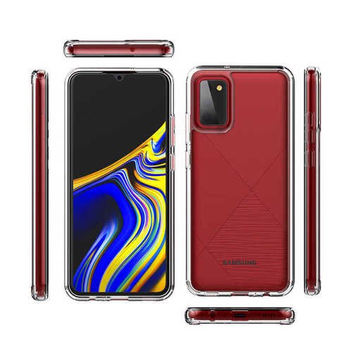 Galaxy A02S Kılıf Şeffaf Lüx Ultra Koruma Silikon