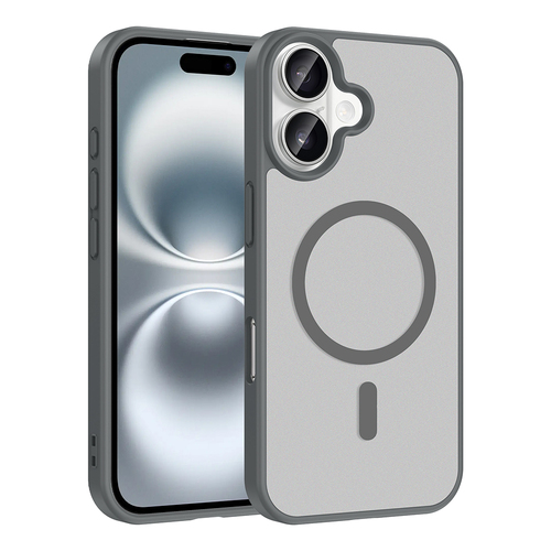 iPhone 17 Kılıf Magsafe Şarj Özellikli Mat Tasarım Lüx Babet Kapak