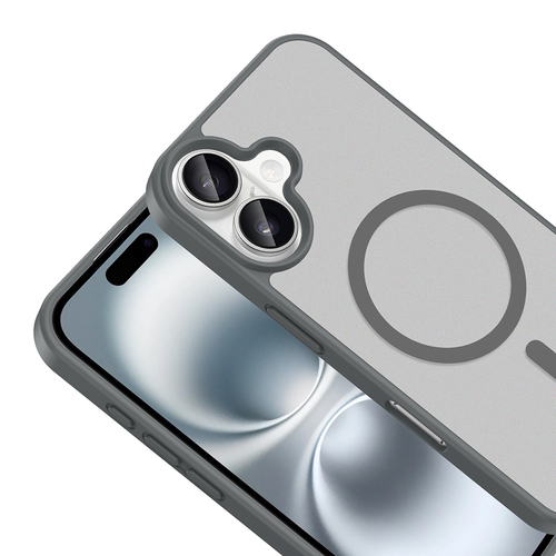 iPhone 17 Kılıf Magsafe Şarj Özellikli Mat Tasarım Lüx Babet Kapak