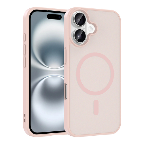 iPhone 17 Kılıf Magsafe Şarj Özellikli Mat Tasarım Lüx Babet Kapak