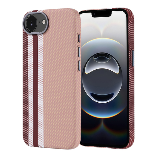 iPhone 17E Kılıf Magsafe Şarj Özellikli Karbon Fiber Görünümlü Ultra İnce Premium Next Kapak