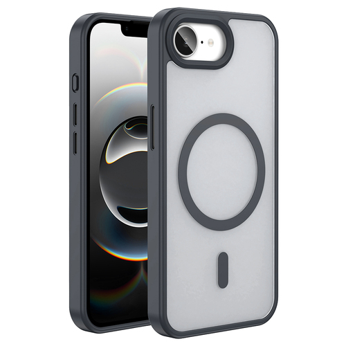 iPhone 17E Kılıf Mat Arka Yüzey Wireless Şarj Özellikli Sio Magsafe Kapak