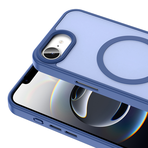 iPhone 17E Kılıf Mat Arka Yüzey Wireless Şarj Özellikli Sio Magsafe Kapak