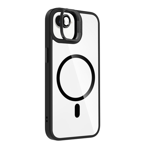 iPhone 17E Kılıf Magsafe Standlı ve Kamera Lens Koruma Hediyeli Etro Kapak