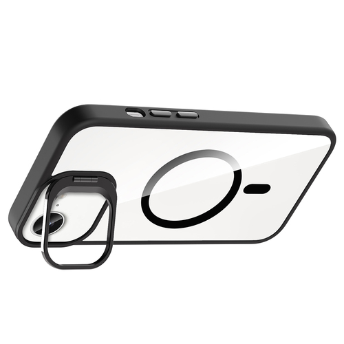 iPhone 17E Kılıf Magsafe Standlı ve Kamera Lens Koruma Hediyeli Etro Kapak