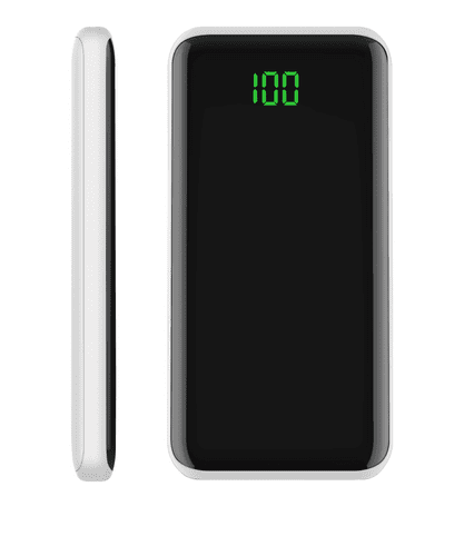 Xipin X20 10000 mAh Powerbank Dijital Göstergeli 2A Taşınabilir Sarj Cihazı