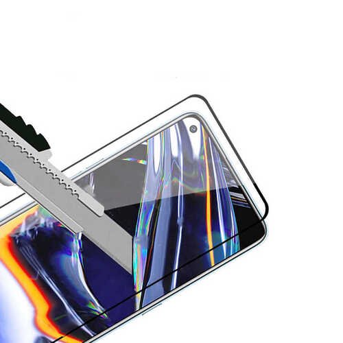 Realme 7 Kenarları Kırılmaya Dayanıklı Cam Ekran Koruyucu
