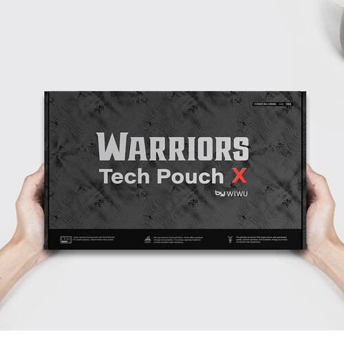 Wiwu Warriors Tech Pouch X Dupont Cordura 1000D Naylon Kumaş Macbook Aksesuar Çantası