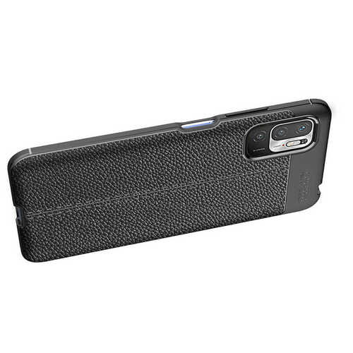 Xiaomi Poco M3 Pro Kılıf Deri Desenli Kamera Korumalı Silikon