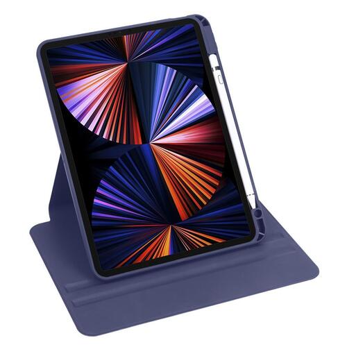 Apple iPad 10.9 2022 (10.Nesil) Kılıf Termik Kalem Bölmeli Dönebilen Standlı Kılıf