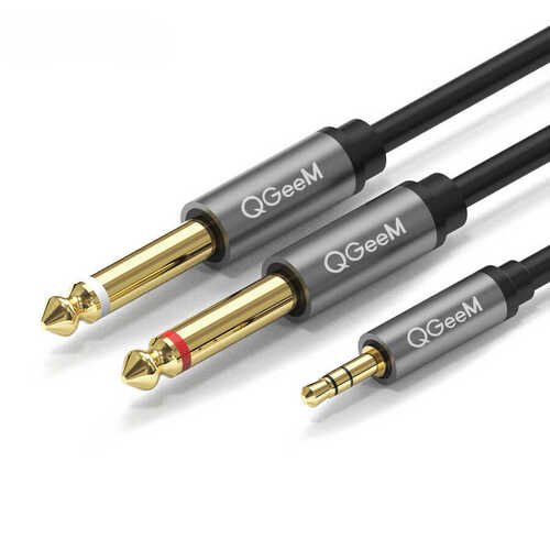 QG-AU01 Qgeem 3.5mm To 6.35mm Aux Audio Kablo 3M