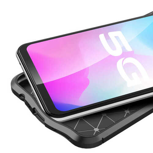 Vivo V21E Kılıf Deri Desenli Kamera Korumalı Silikon