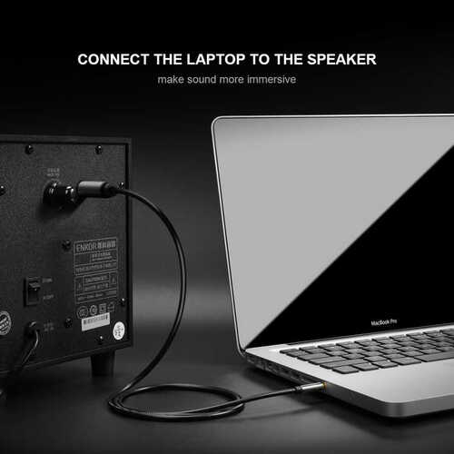 QG-AU02 Qgeem 3.5mm To 6.35mm Aux Audio Kablo 2M