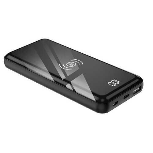 Xipin WS-T58 10000 mAh Wireless Powerbank Dijital Göstergeli 2A Kablosuz Taşınabilir Şarj Cihazı