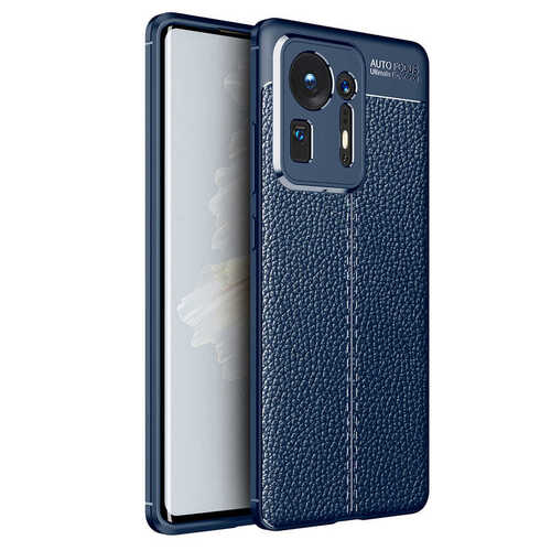 Xiaomi Mi Mix 4 Kılıf Deri Desenli Kamera Korumalı Silikon