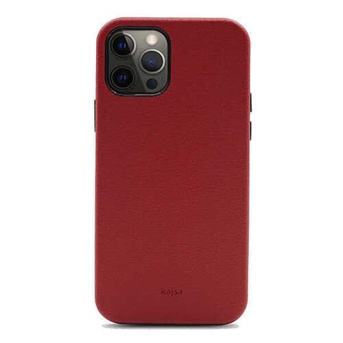 iPhone 12 Pro Kılıf ​Kajsa Litchi Kapak