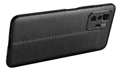 Xiaomi Poco X3 GT Kılıf Deri Desenli Kamera Korumalı Silikon