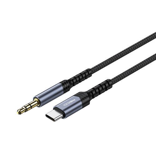 Type-C Aux Kablo Recci RDS-A27 Type-C to 3.5mm AUX Audio Ses Kablo 1.2 Metre