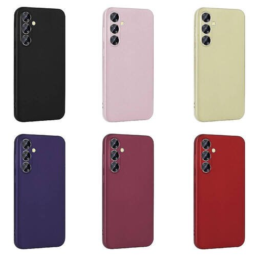 Galaxy S24 Kılıf Kamera Çıkıntılı Soft Silikon