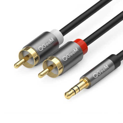 QG-AU09 Qgeem 3.5mm To RCA Aux Audio Kablo 1.5M