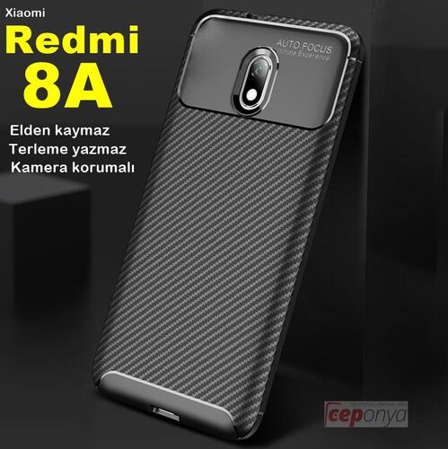 Xiaomi Redmi 8A Elde Kaymayan Kamera Korumalı Kaliteli Kılıf