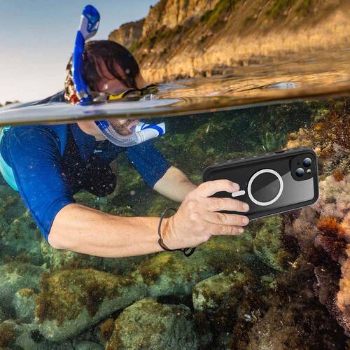 iPhone 15 Plus Kılıf 1-1 Su Geçirmez Lüx Koruma